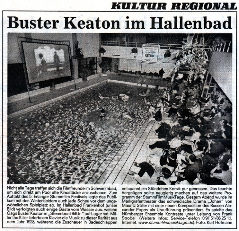 Zeitungsartikel über "Miller the Killer", erschienen am 26.01.2002 in der Pegnitz-Zeitung